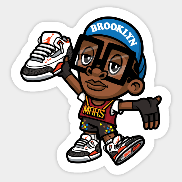 Its gotta be the shoes... Sticker by ElRyeShop